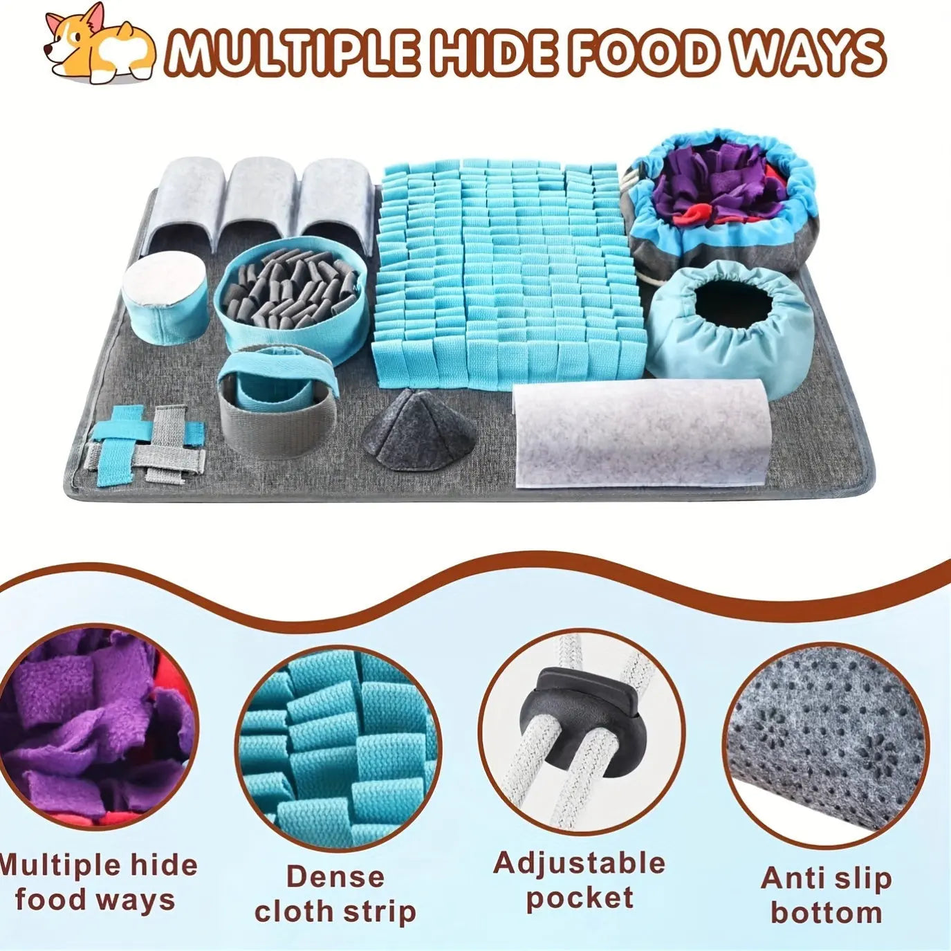 Interactive Snuffle Mat for Dogs TM