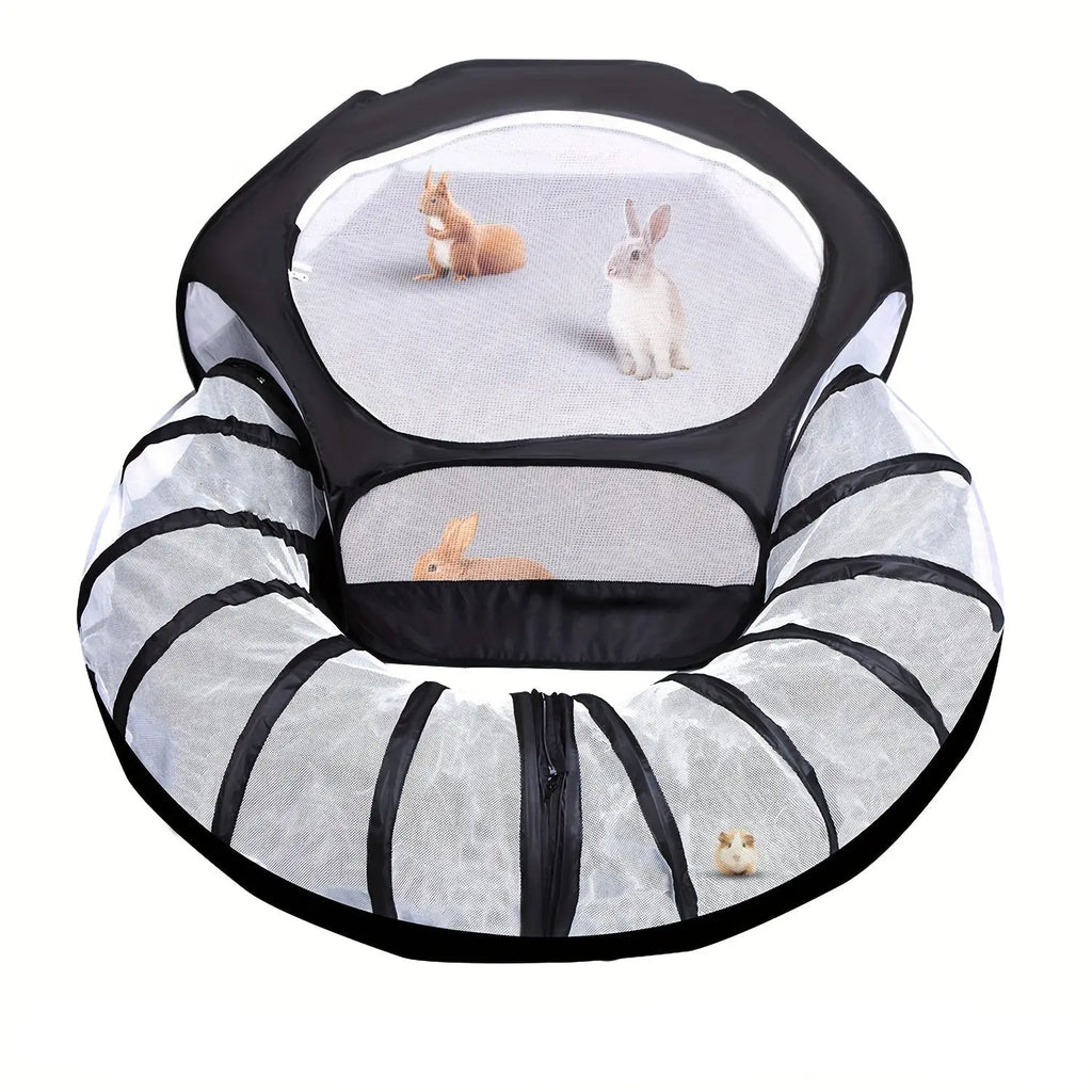 Small Animal Playpen with Tunnel TM