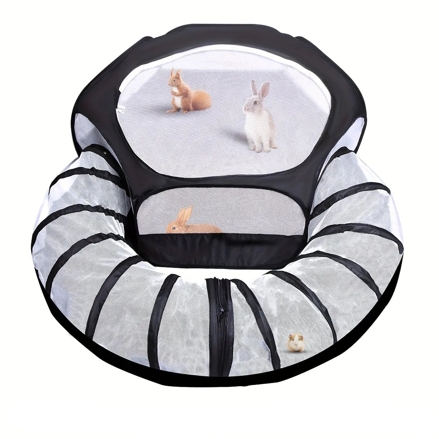 Small Animal Playpen with Tunnel TM