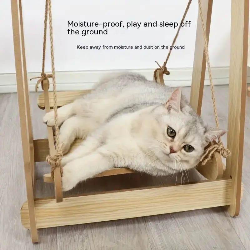 Wooden Rocking Bed TM