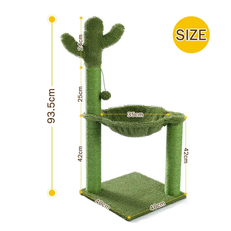NNEOBA Cactus Cat Tree Toy NNEOBA