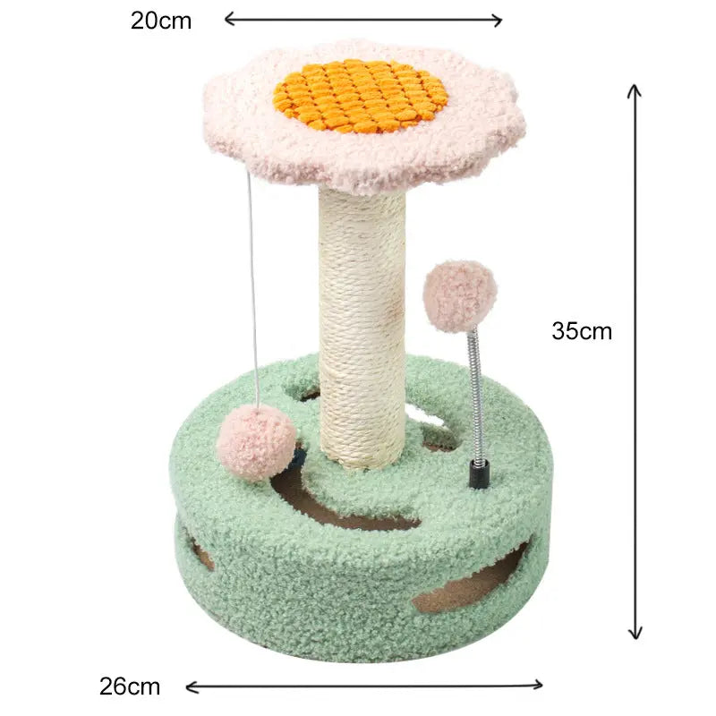 Interactive Cat Scratching Post NNEDSZ