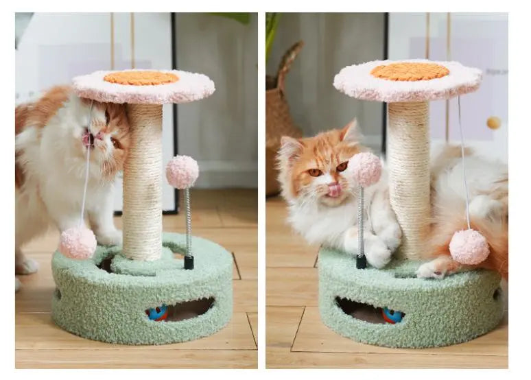 Interactive Cat Scratching Post NNEDSZ