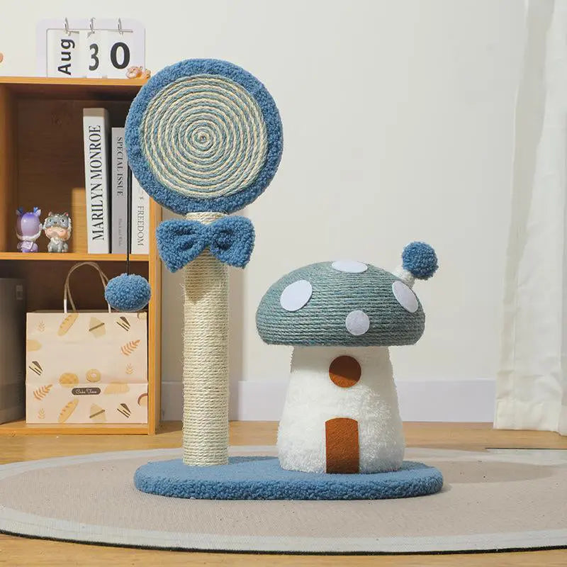 Mushroom Scratching Post NNEDSZ