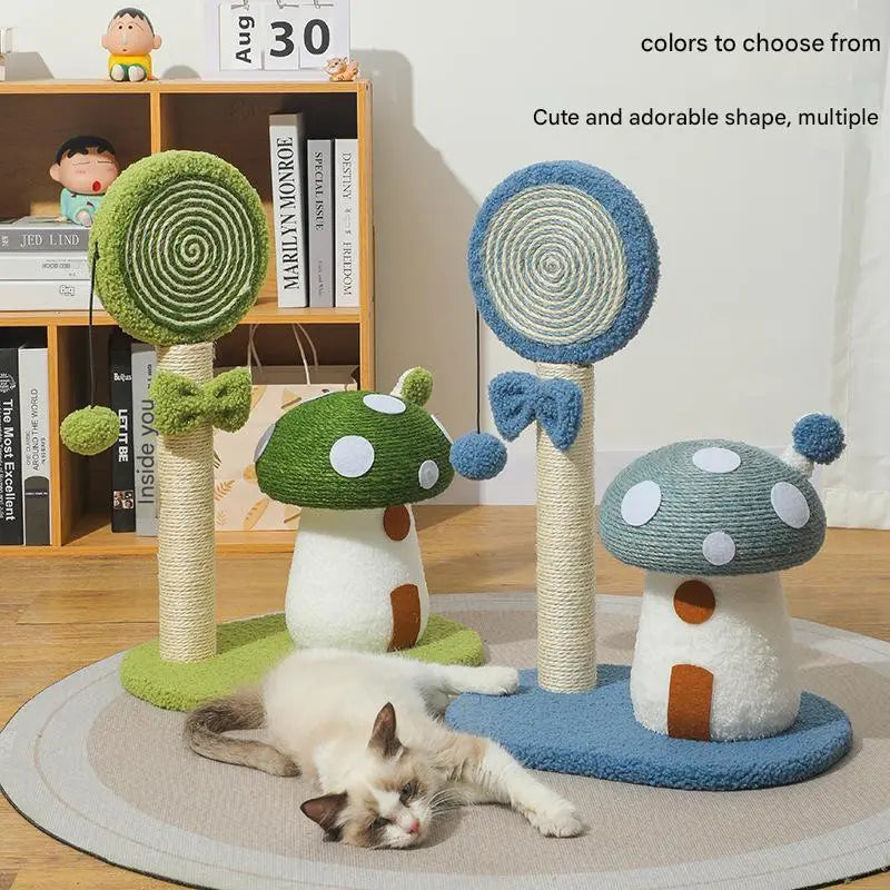 Mushroom Scratching Post NNEDSZ