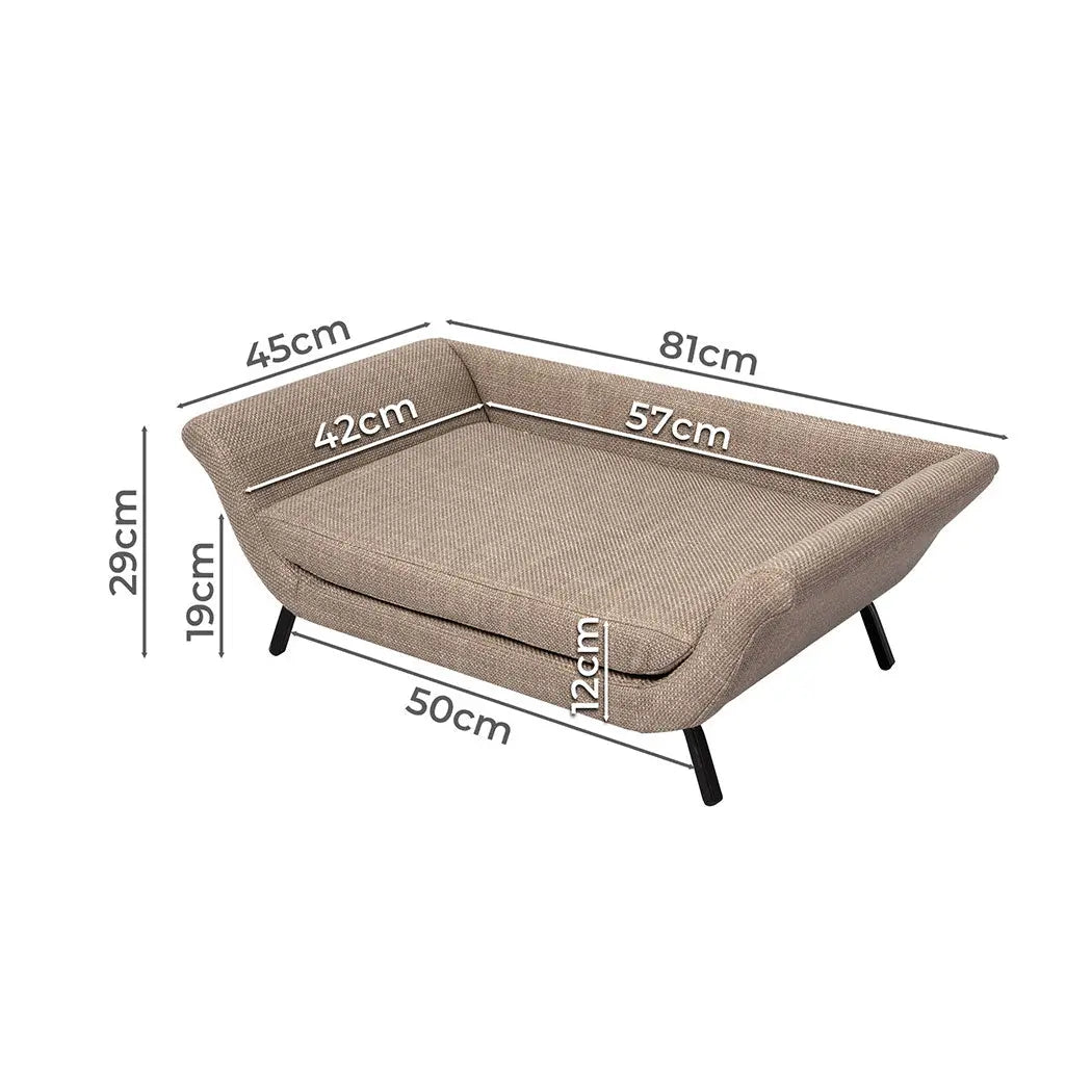 PaWz Pet Sofa Bed Raised Elevated Soft IDropship