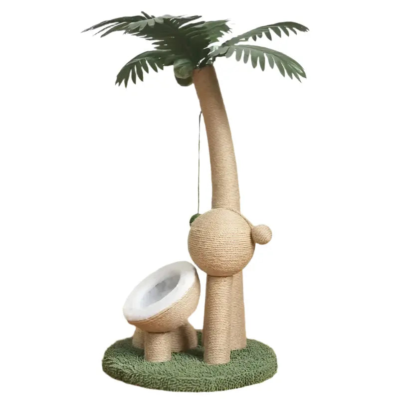 Coconut Tree Cat Scratching Post NNETM